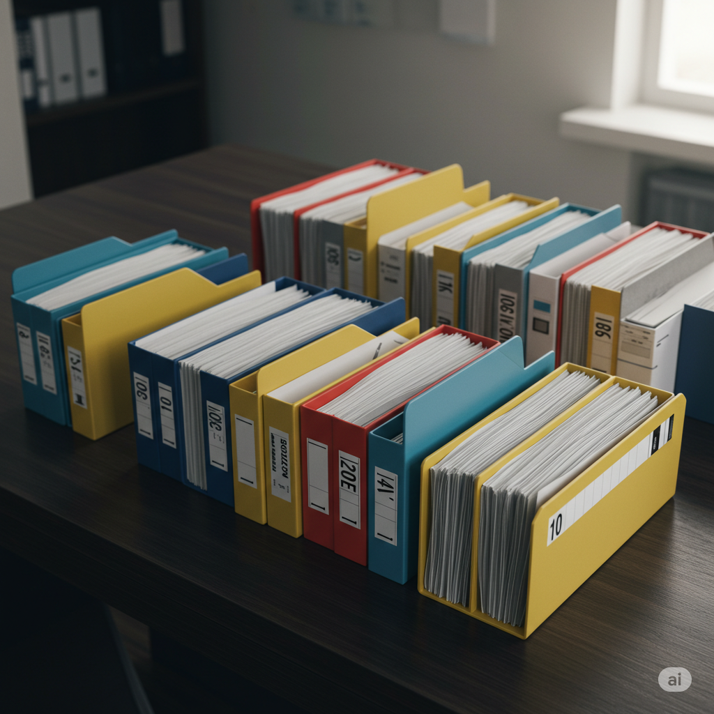 Hồ sơ kiểm s&aacute;t được lập theo từng giai đoạn tố tụng